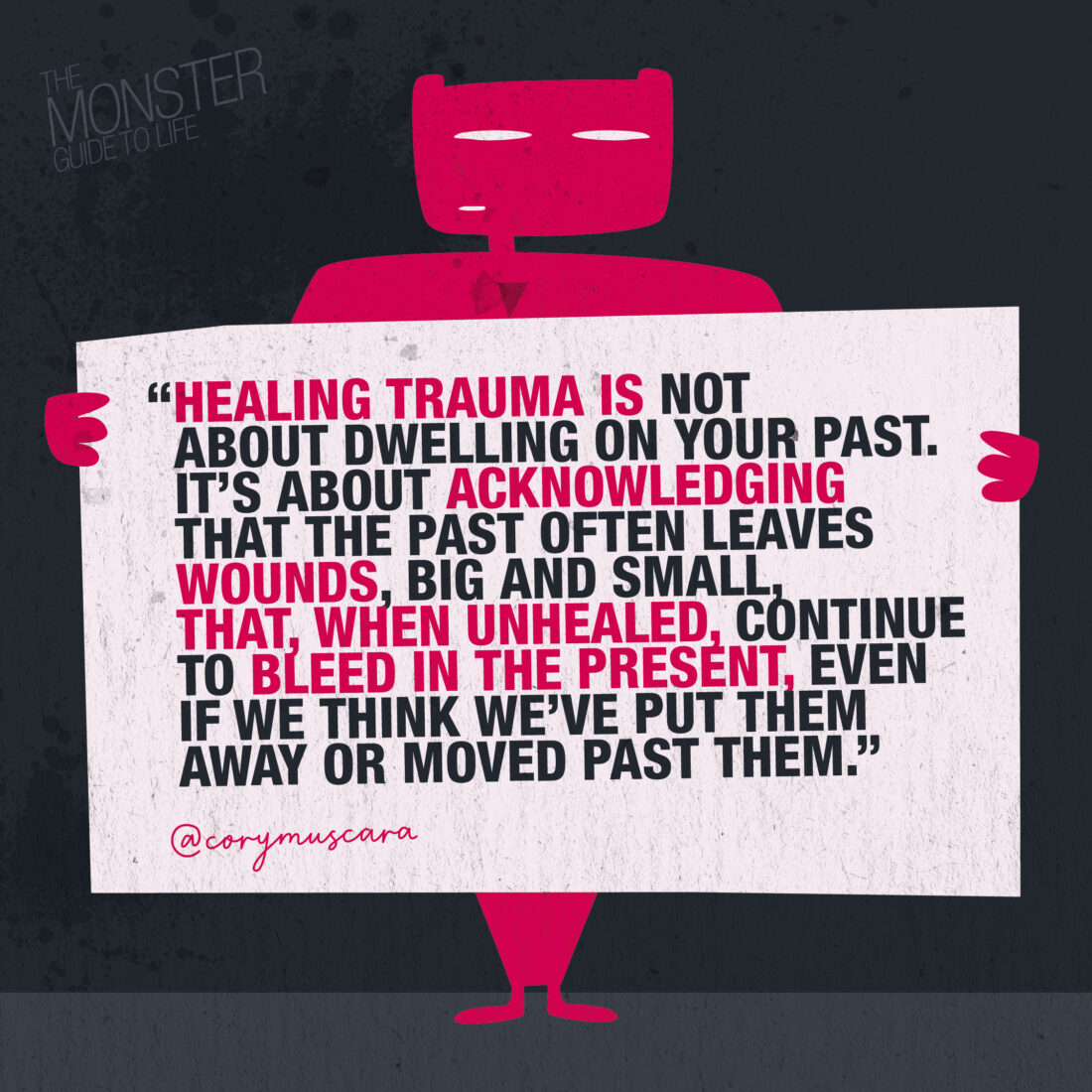 Healing is not...